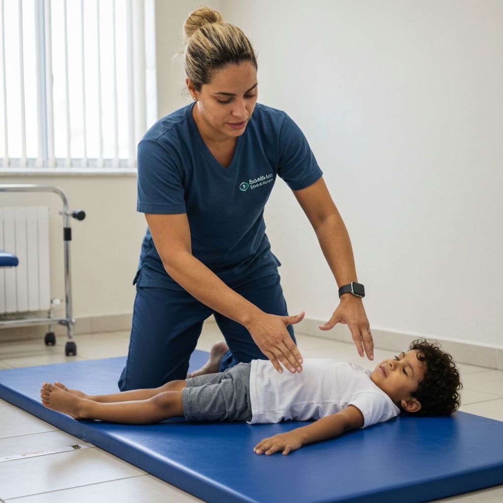 Terapia utilizando o Método Bobath com manuseio terapêutico especializado