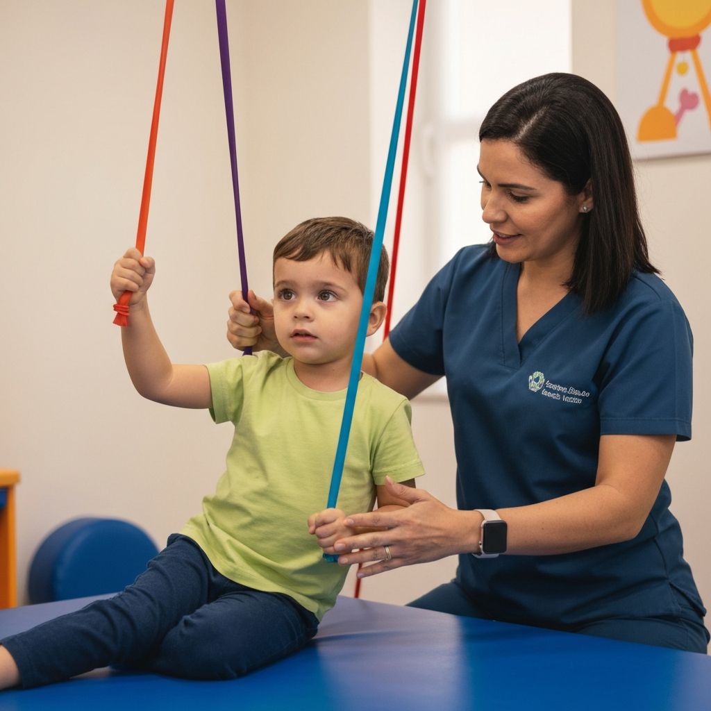 Equipe interdisciplinar aplicando o Método MIG em criança com autismo