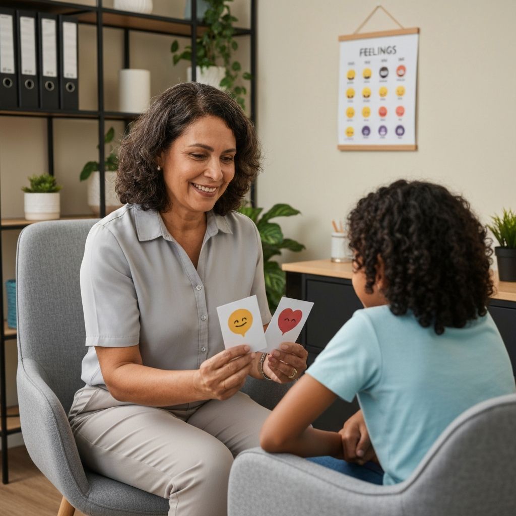 Terapia Cognitivo-Comportamental adaptada para crianças com recursos visuais